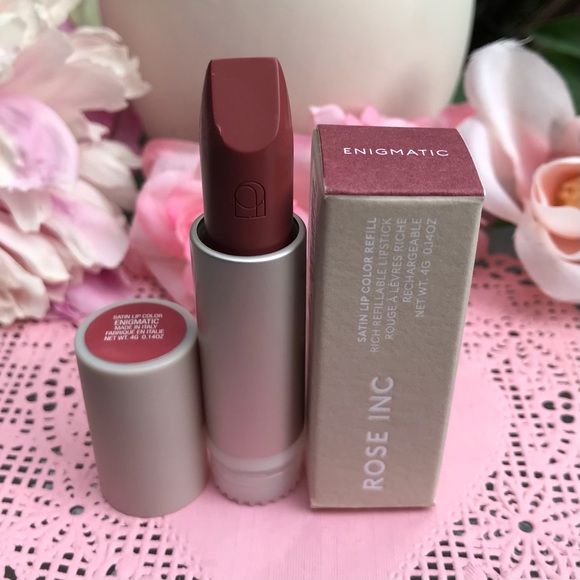 π*4/$32! Rose Inc. Color Rich Enigmatic Lipstick REFILL (Terracotta Pink) *BNIB - Picture 7 of 15